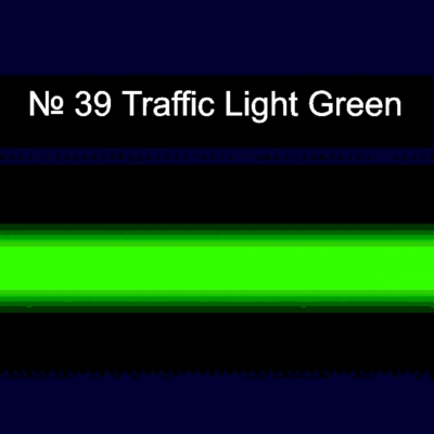 Неоновая трубка с люминофором #39B Traffic Light Green TL 18мм