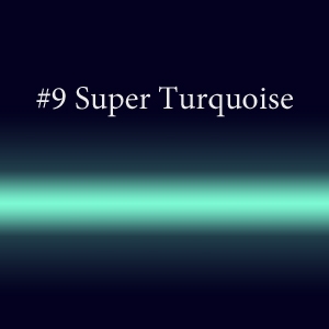 Лампа колба неоновая с люминофором  #9 Super Turquoise TL 8мм
